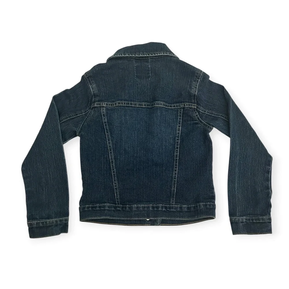 The Childrens Place Denim Jacket Dark Wash 7/8 Kids